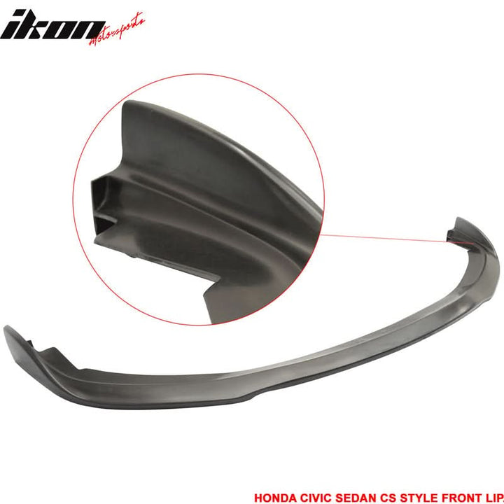 2012 Honda Civic Sedan CS2 Style Front Bumper Lip Splitter