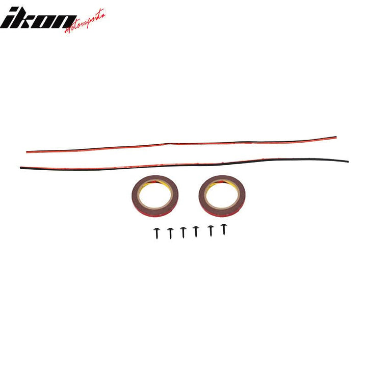 2016-2021 Honda Civic Sedan HF-P Style Rear Bumper Lip Splitter PP