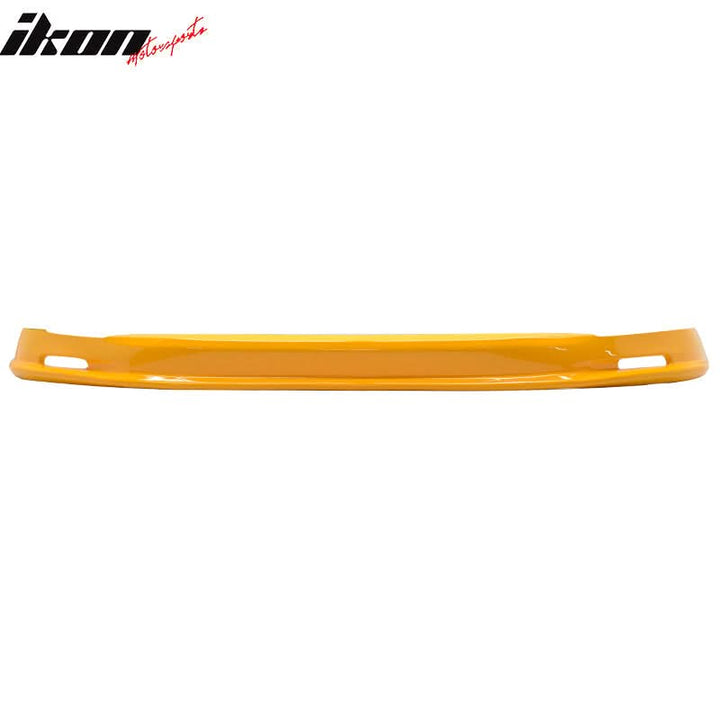 1996-1998 Honda Civic Mugen Style Painted Orange Front Bumper Lip PU