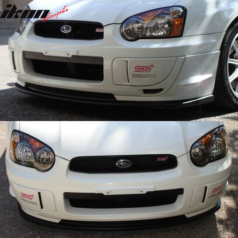 Fits 04-05 Subaru Impreza WRX V-Limited Front Bumper Lip - PU