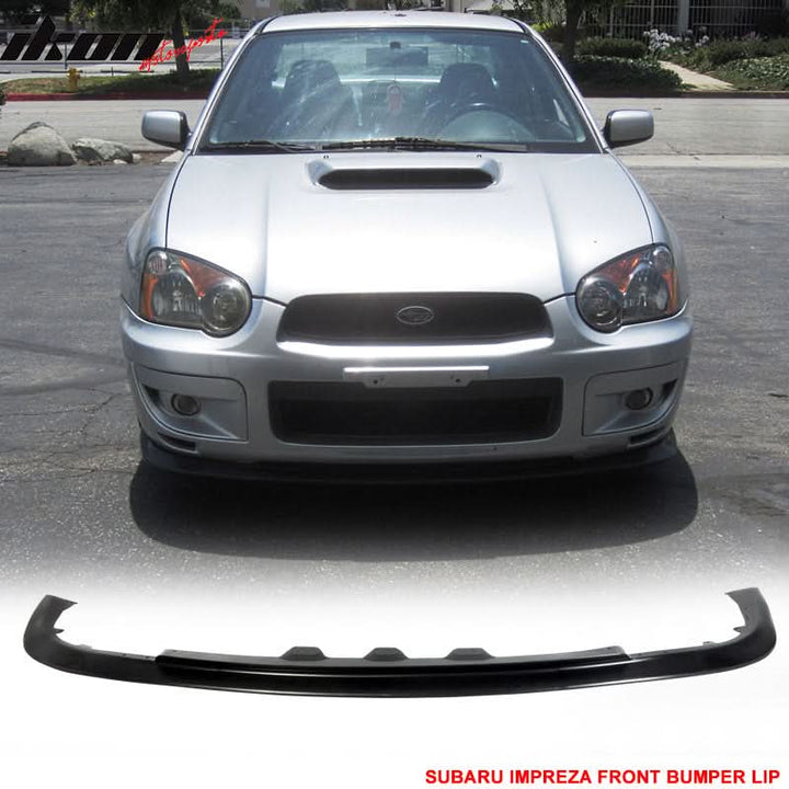 2004-2005 Subaru Impreza STI Front Bumper Lip Spoiler PP
