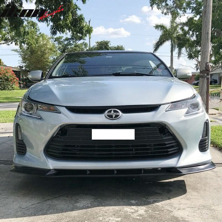 2014-2016 Scion tC V3 Style Front Bumper Lip Chin Spoiler Splitter PU