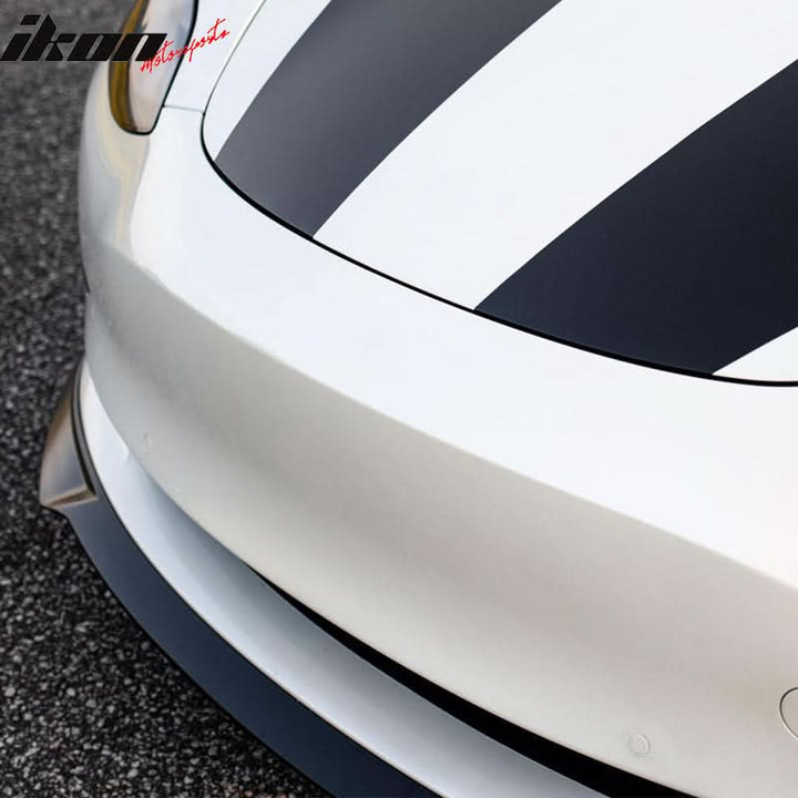 2017-2023 Tesla Model 3 Front Lip Spoiler PP IKON Style