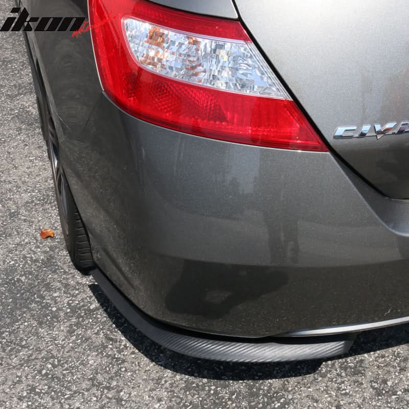 Universal 27x9" Add On 2PCS Front Or Rear Bumper Lip Splitter