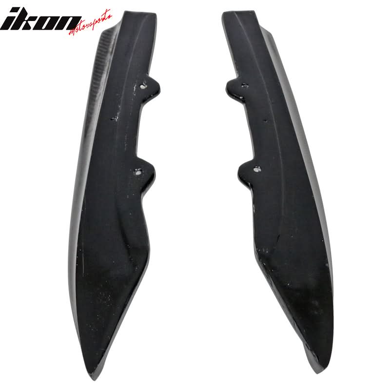2012-2018 BMW F30 M Sport PSM 2PC Rear Bumper Apron Matte Carbon Fiber