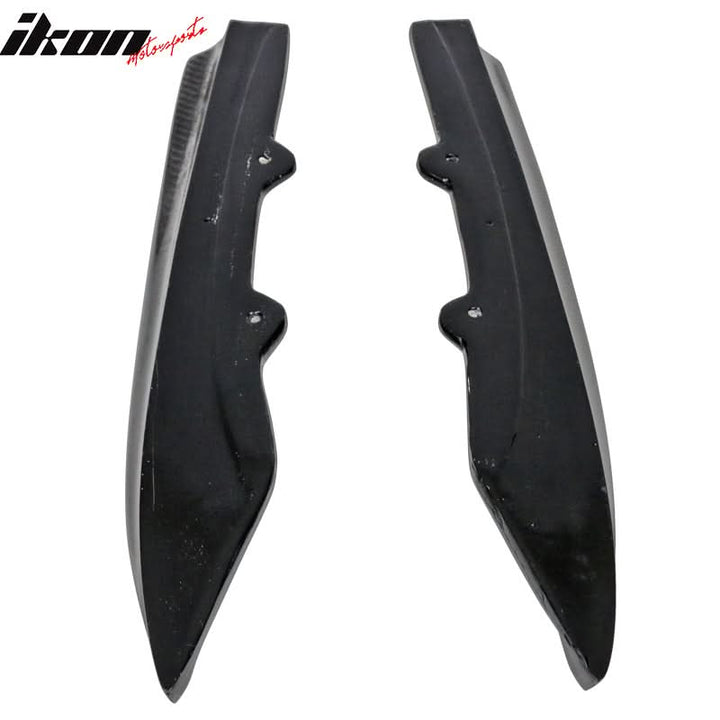 2012-2018 BMW F30 M Sport PSM 2PC Rear Bumper Apron Matte Carbon Fiber