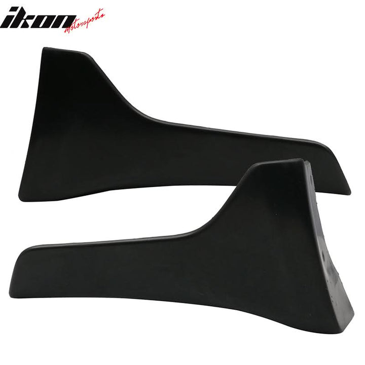 2014-2023 Infiniti Q50 Unpainted 2PC Front Splash Guard Side Skirts PU