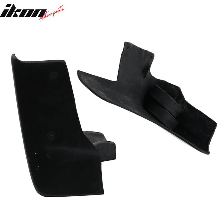 2014-2023 Infiniti Q50 Unpainted 2PC Front Splash Guard Side Skirts PU