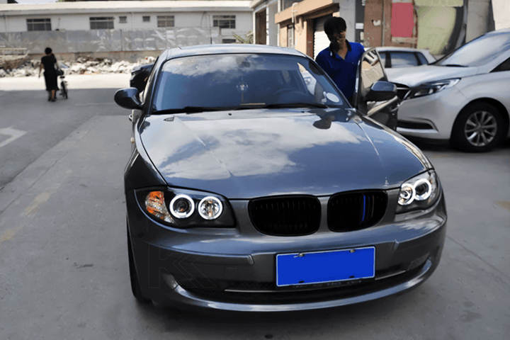 BMW 1 Series 120i 118i E87 Angel Eyes LED Headlights (2005-2011)