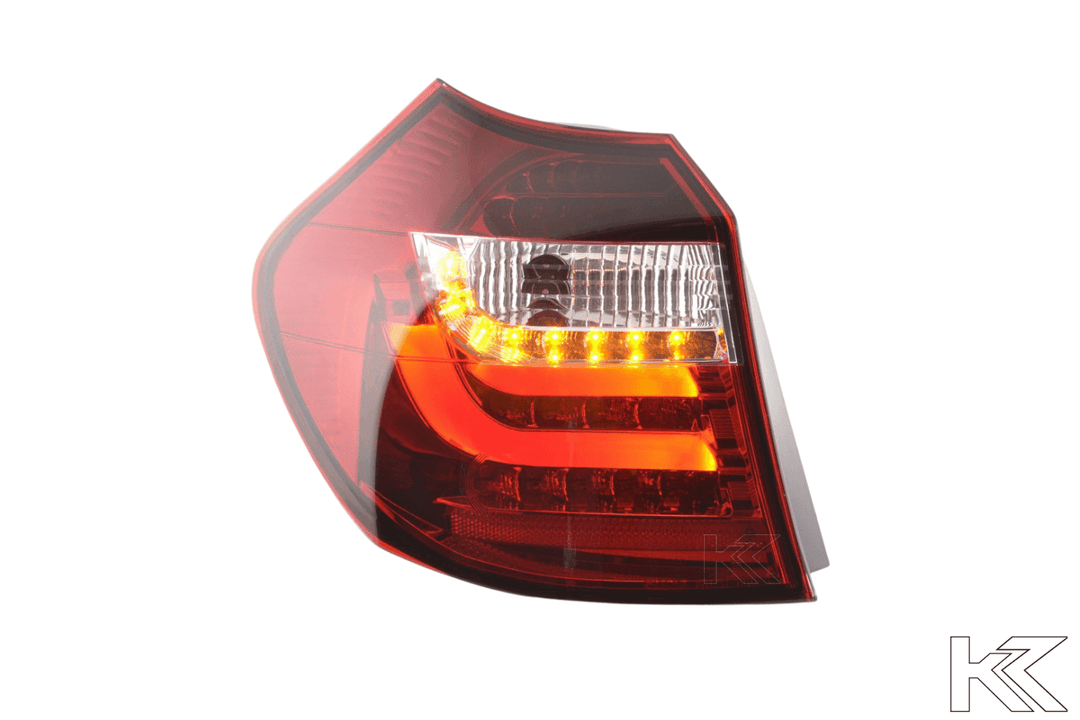 BMW 1-Series E81 3/5 Door Red LED Taillights Set (2007-2011)