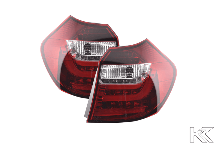BMW 1-Series E81 3/5 Door Red LED Taillights Set (2007-2011)