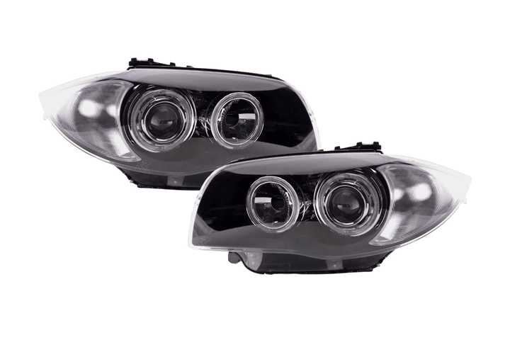 BMW 1-Series E81/E82/E87/E88 Angel Eyes LED Headlights (2004-2013)