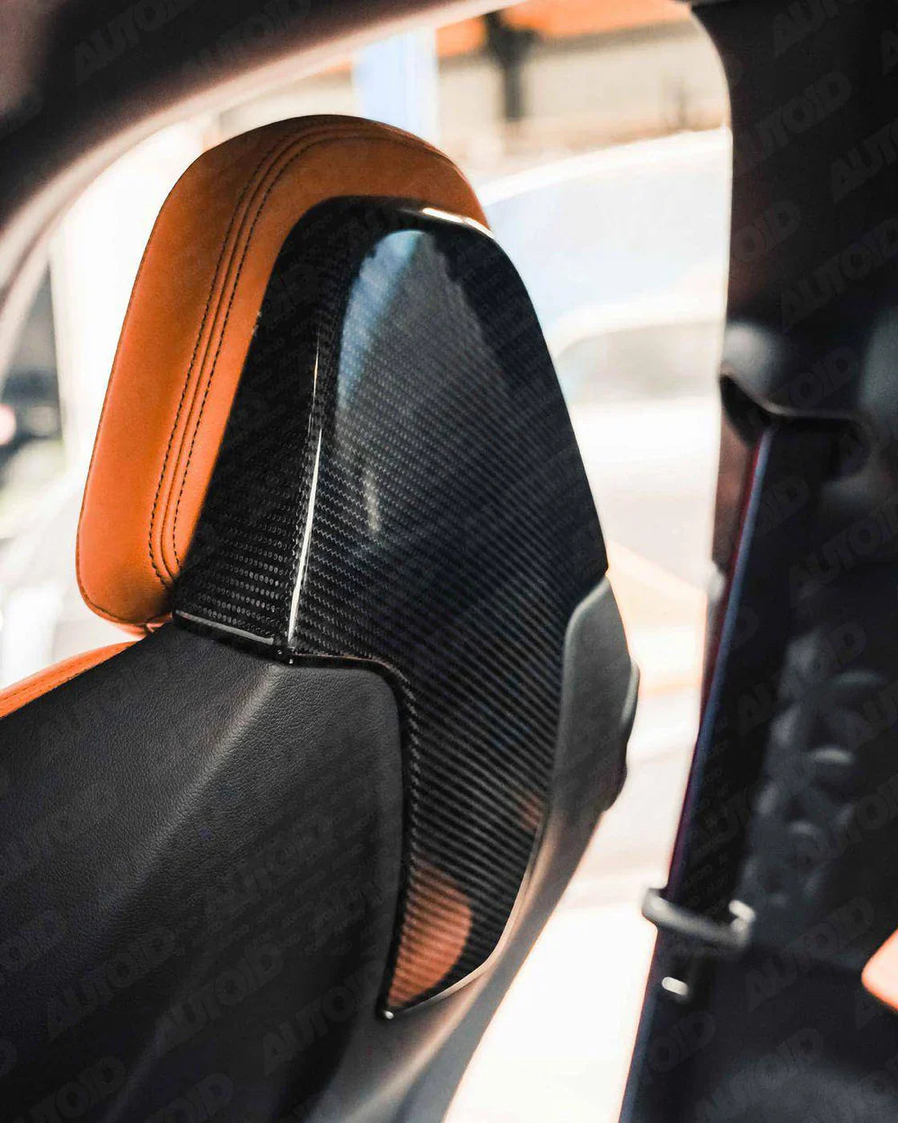 BMW G42, M3 G80, M4 G82, M2 G87 Pre-Preg Carbon Fibre Seat Back Cover by TRE (2018+)