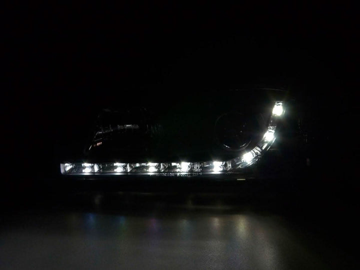 BMW 3-series E36 Coupe Black LED Headlights with Daytime Running Lights (1992-1999)
