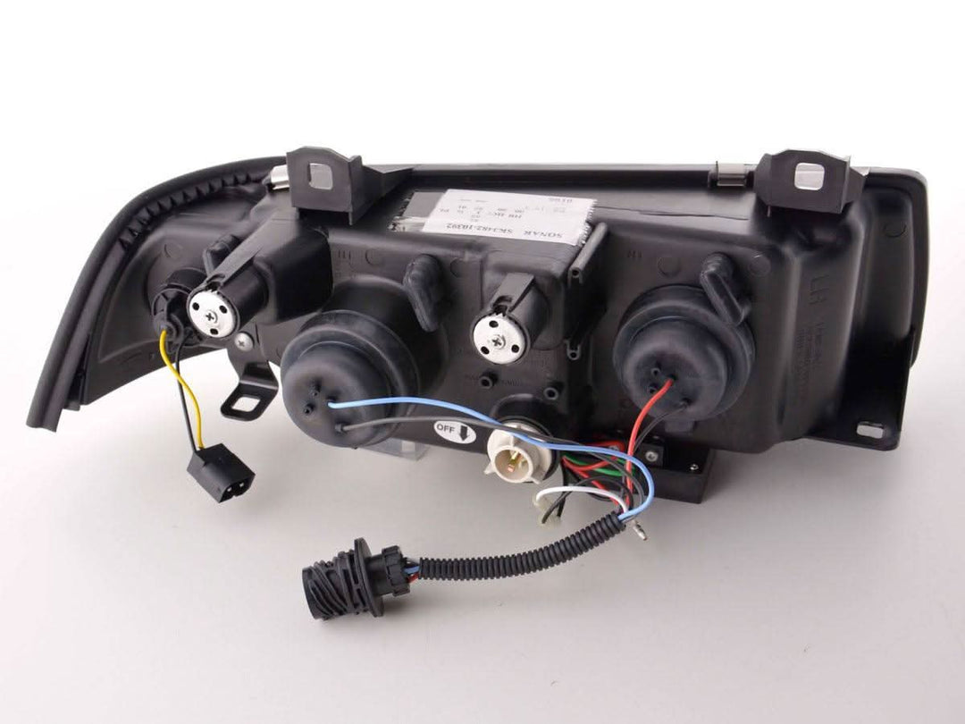 BMW 3-series E36 Coupe Black LED Headlights with Daytime Running Lights (1992-1999)