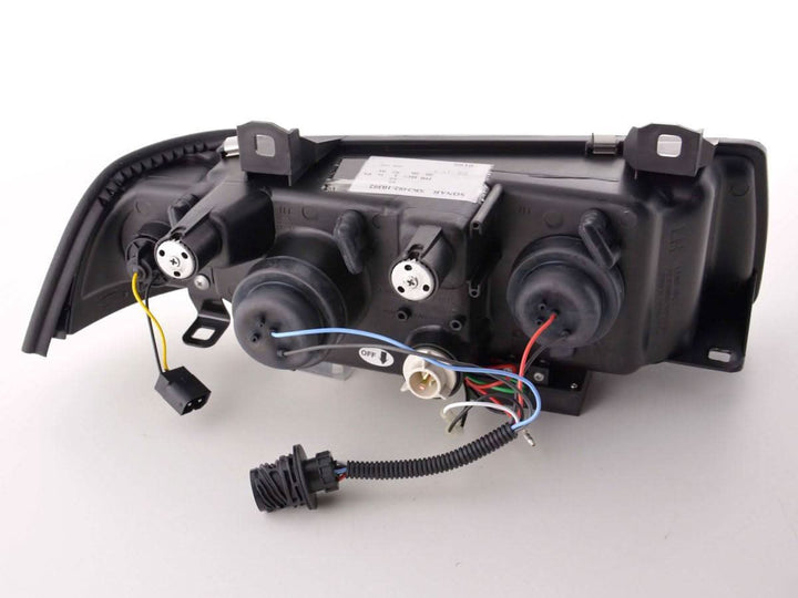 BMW 3-series E36 Coupe Black LED Headlights with Daytime Running Lights (1992-1999)