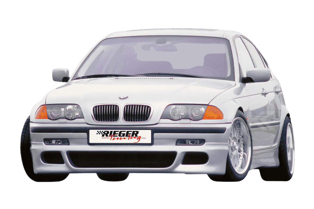 BMW 3-Series E46 Rieger Sedan/Wagon Front Spoiler Extension - M5 Look
