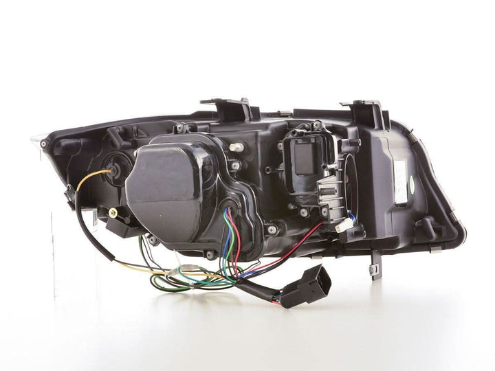 BMW 3-series E90 E91 Black U LED Headlights (2005-2012)
