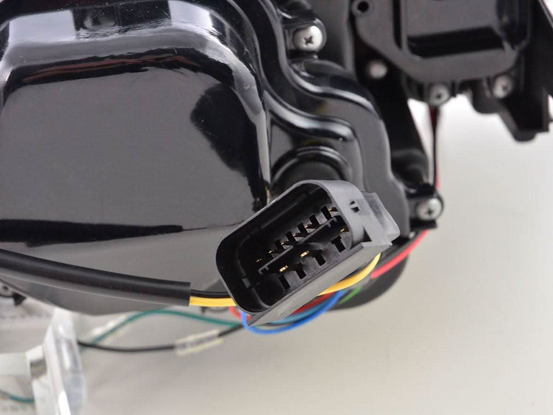 BMW 3 Series E90 /E91 Chrome LED U BAR Headlights (2005 - 2012)