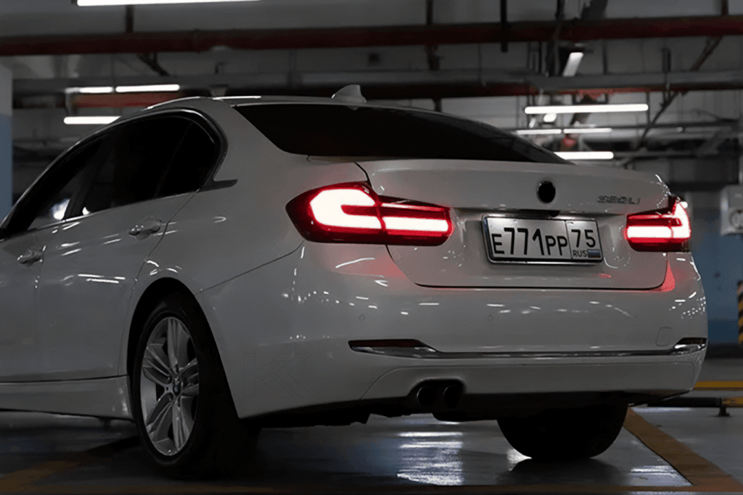 BMW 3 Series F30 F35 F80 "Modern Black Line" LED Tail Light Upgrade (2012-2019)