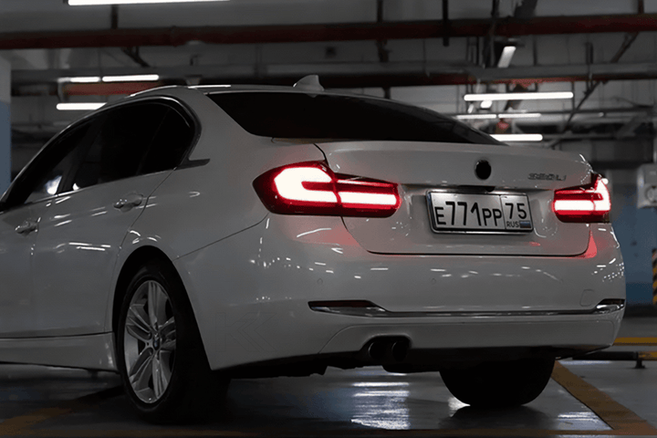 BMW 3 Series F30 F35 F80 "Modern Black Line" LED Tail Light Upgrade (2012-2019)