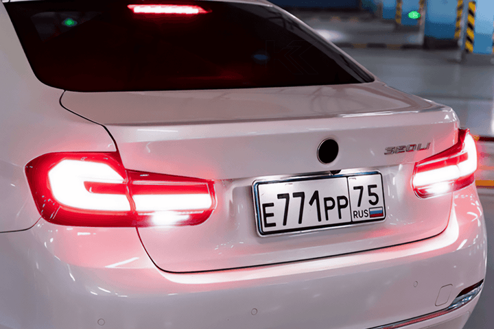 BMW 3 Series F30 F35 F80 "Modern Black Line" LED Tail Light Upgrade (2012-2019)