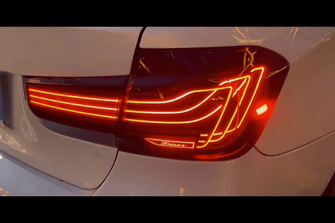 BMW 3-Series F30/F80 CSL Laser Style Tail Lights - (RGB Color Changing) - 2013-2018
