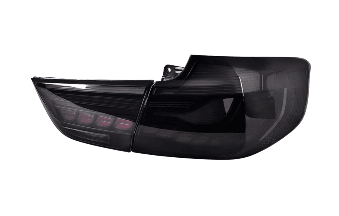 BMW 3-Series F34 Gran Turismo (GT) Red /or/ Smoke GTS OLED Style Tail Lights 2012-2016