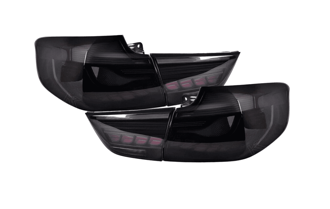 BMW 3-Series F34 Gran Turismo (GT) Red /or/ Smoke GTS OLED Style Tail Lights 2012-2016