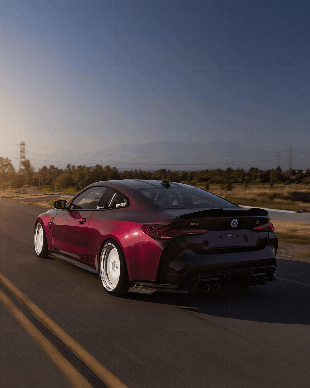BMW 4-Series G82 M4 G22 4 Series "CSL" Laser Style Taillights (2021+)