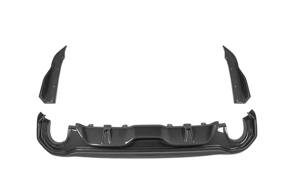 BMW 4 Series Gran Coupe G26 Pre-Preg Carbon Fibre Rear Diffuser Set by TRE (2021+)