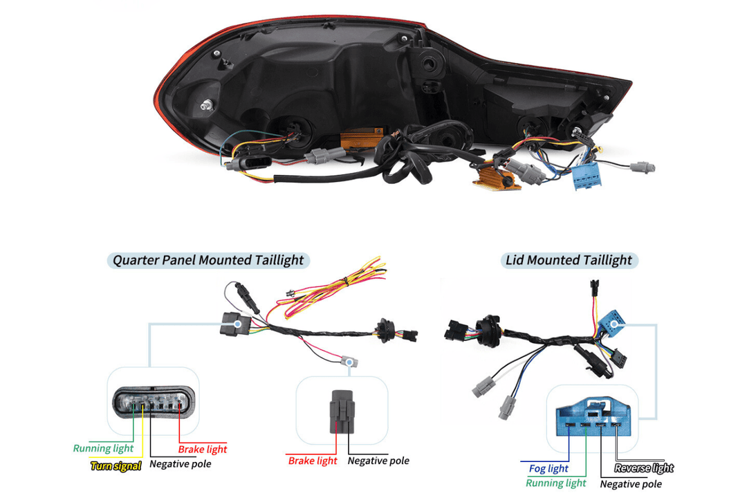 BMW 4-Series M4 F82 F83 F32 F36/F33 OLED Dynamic -GTS Style- Tail Lights (2014-2020)