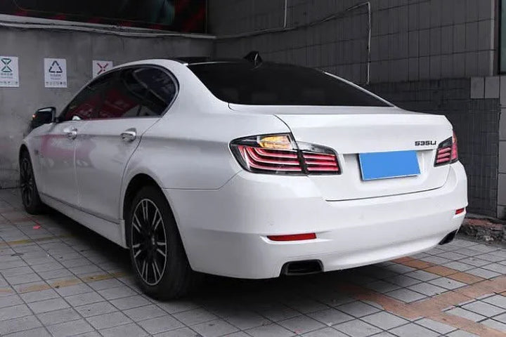 BMW 5-Series F10 Clear Style LED Tail Lights (2010-2017)