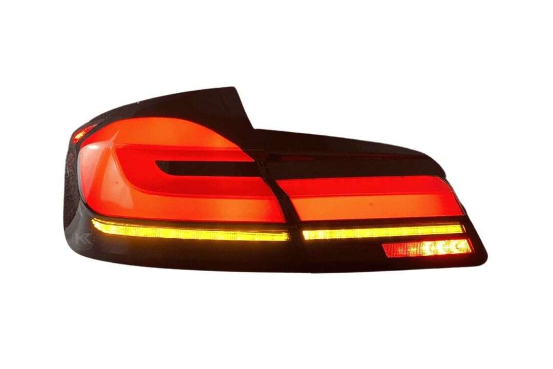 BMW 5-Series F10 F18 Clear (G30 Style) Tail Lights 2011-2017