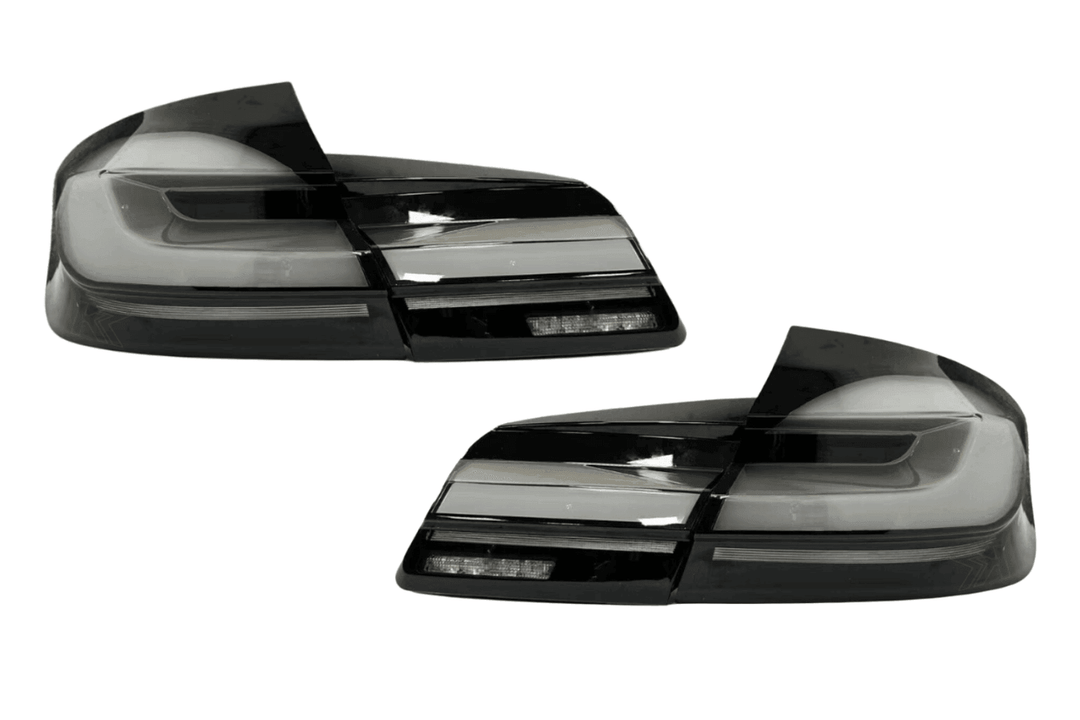 BMW 5-Series F10 F18 Clear (G30 Style) Tail Lights 2011-2017