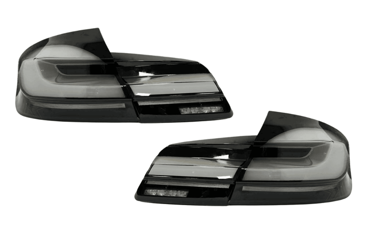 BMW 5-Series F10 F18 Clear (G30 Style) Tail Lights 2011-2017
