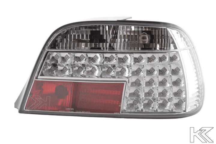 BMW 7-series E38 Chrome Clear LED Taillights Set (1995-2002)