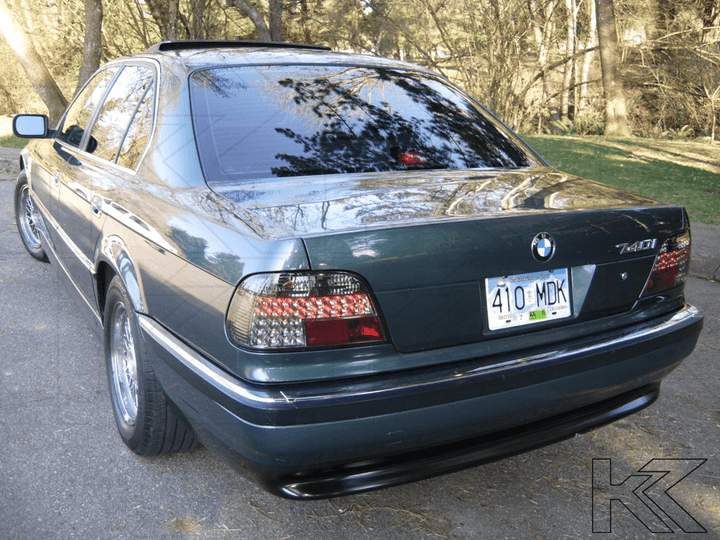 BMW 7-Series E38 Clear Smoked LED Tail Lights (1994-1998)