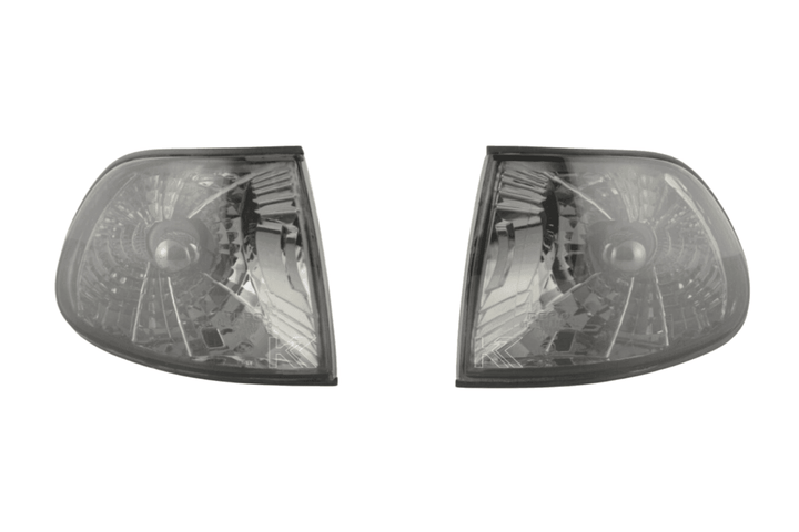 BMW 7-Series E38 Old School Smoked Corner Lights (1995-1999)