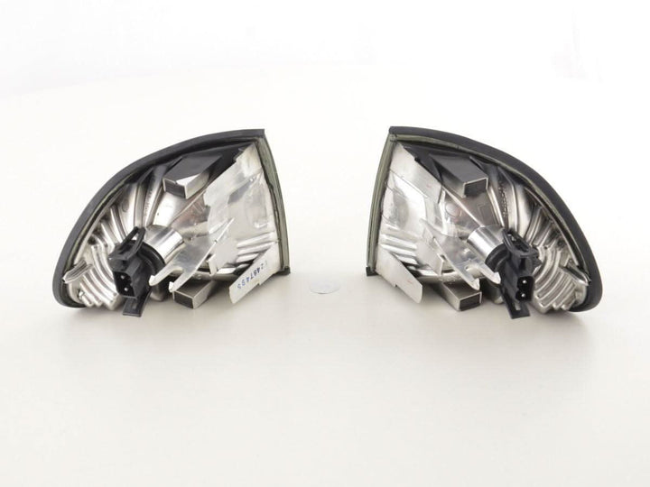 BMW 7-Series E38 Old School Smoked Corner Lights (1995-1999)