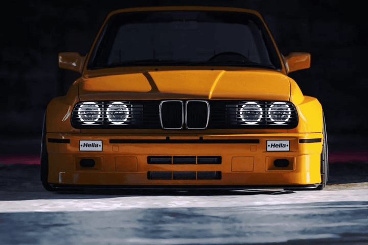 BMW E30 Series 3 Steady Style Front Grille and Headlights (1984 - 1991)