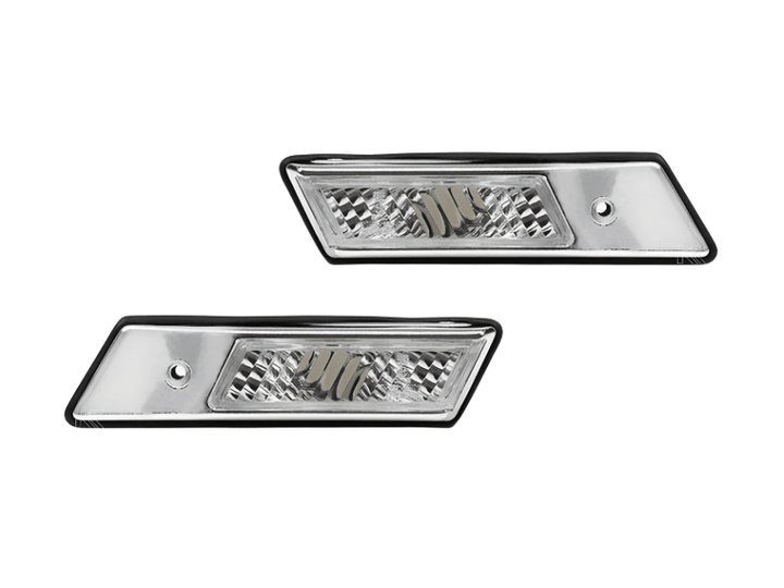 BMW E36 Black or Chrome Trim Crystal Side Marker Lights(1992-1996)