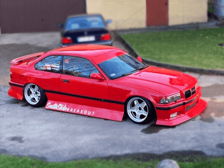 BMW E36 JDM Style Front Lip V2 (1992 - 1999)