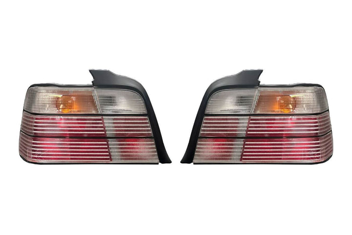 BMW E36 Sedan Clear OEM Style Tail Lights (1990-1999)