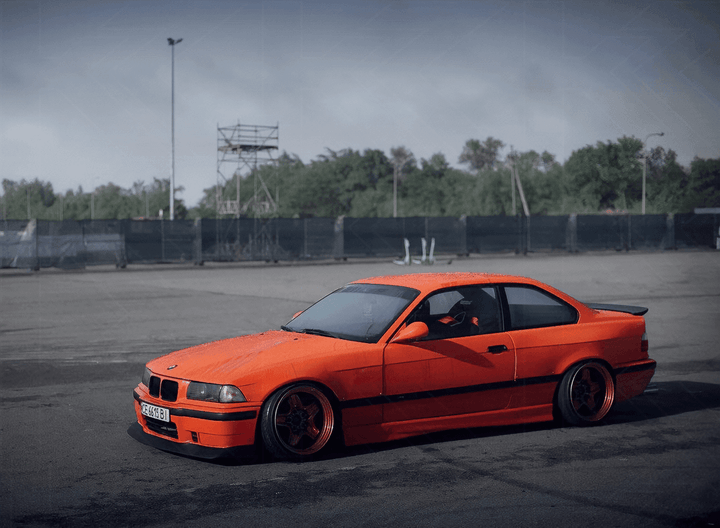 BMW E36 Series 3 Drag Wing Style Trunk Spoiler (1992 - 1999)