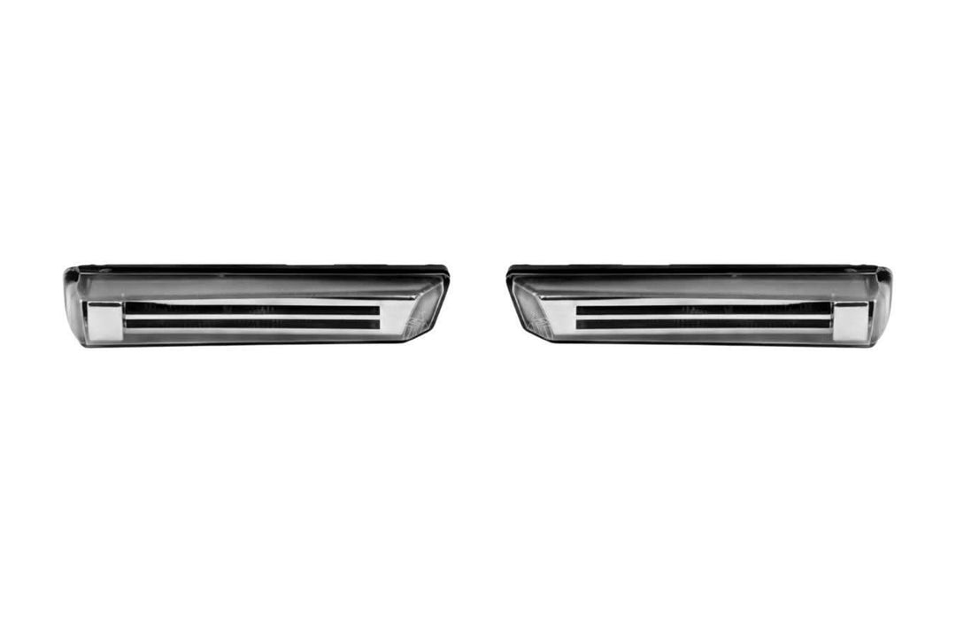 BMW E38 7-Series E46 M3 Crystal Light Bar Clear/Smoke Lens Amber/White LED Side Marker Light (1995-2006)