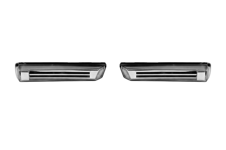 BMW E38 7-Series E46 M3 Crystal Light Bar Clear/Smoke Lens Amber/White LED Side Marker Light (1995-2006)