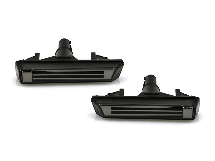 BMW E38 7-Series E46 M3 Crystal Light Bar Clear/Smoke Lens Amber/White LED Side Marker Light (1995-2006)