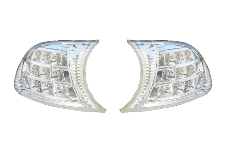 BMW E46 2D/Cabrio Crystal Clear Screw On LED Corner Lights (2002-2003)