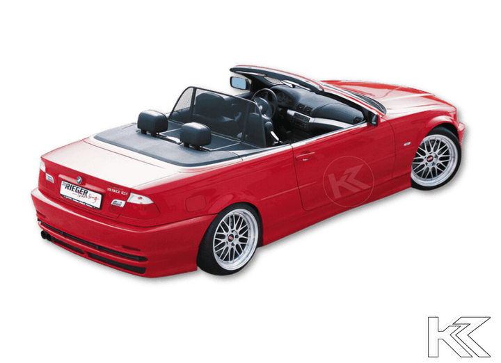 BMW E46 Coupe/Convertible -  Rieger "Twisty" Side Skirts